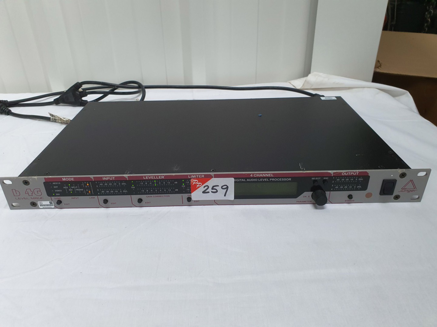 Junger B46 level magic digital audio level process...