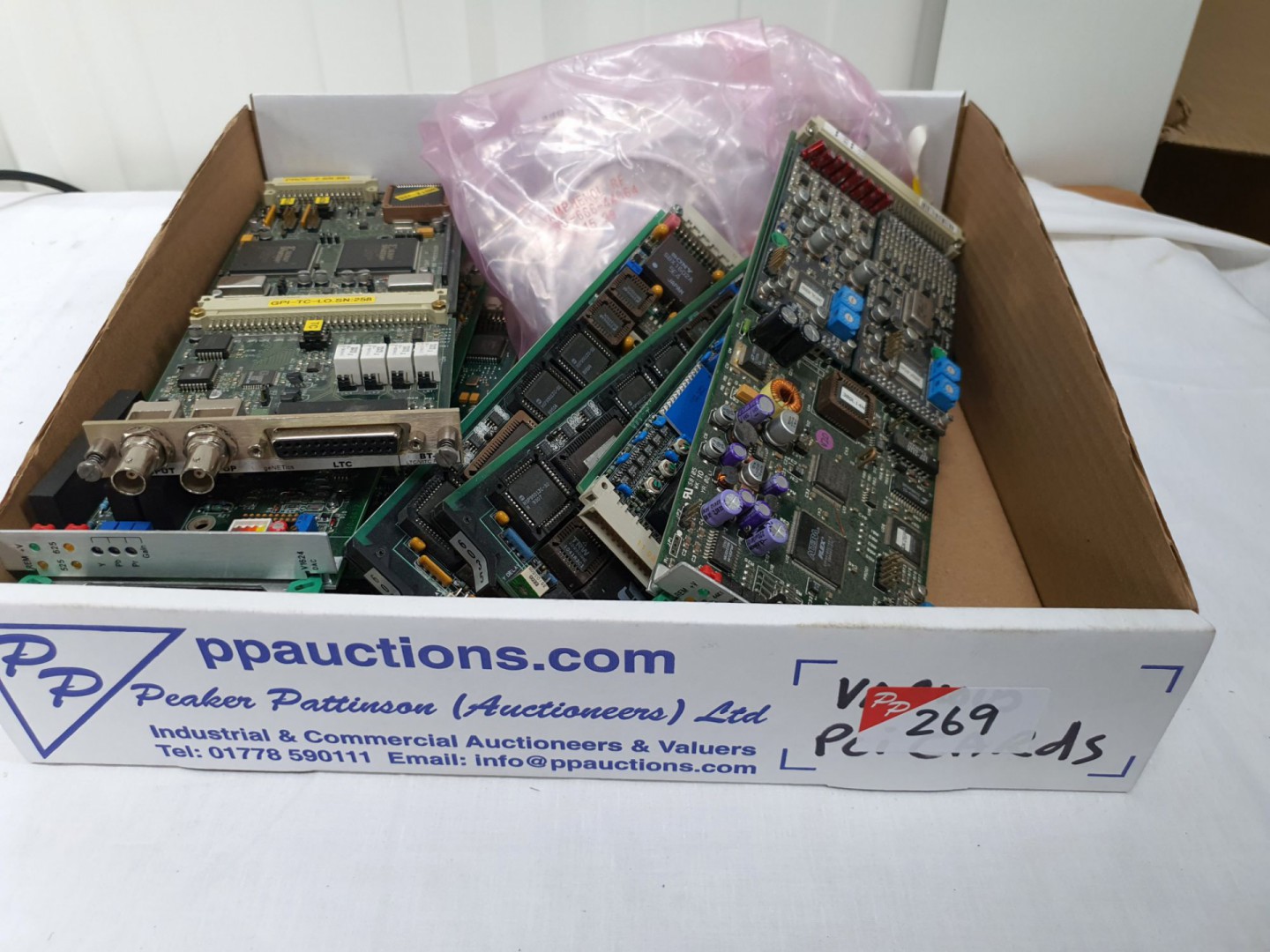 Qty various modules inc: Vistek V1635/VA, V1624, 6...