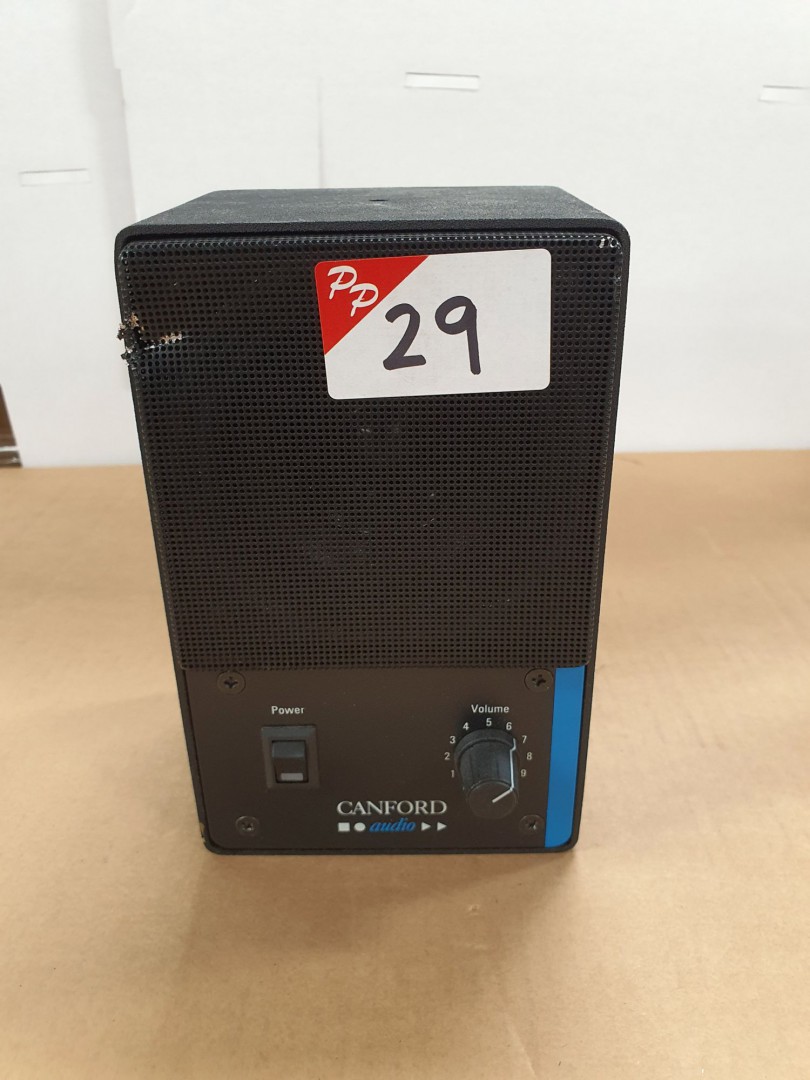 Canford Audio 76-361 personal monitor speaker (dam...