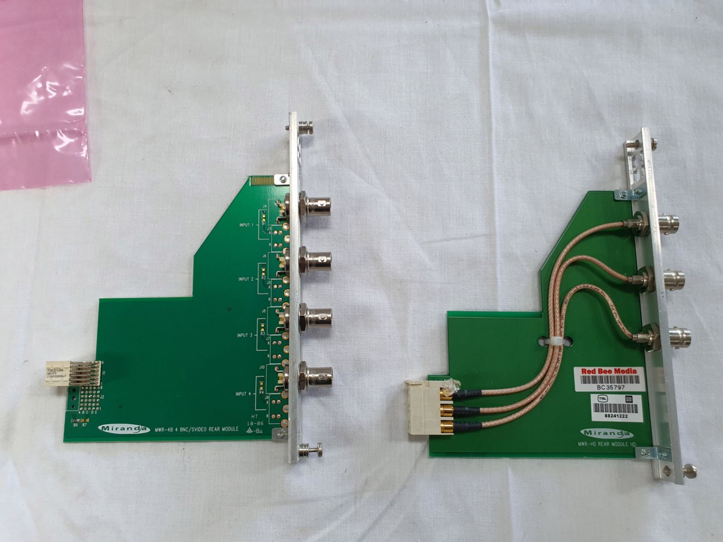 Miranda MWR-4B 4BNC/Svideo rear module, Miranda MW...