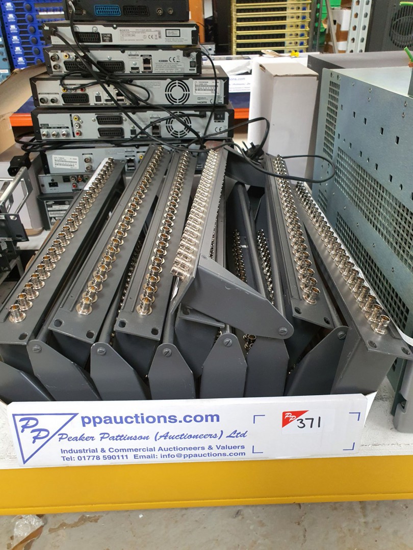 14x coaxial patch panels
