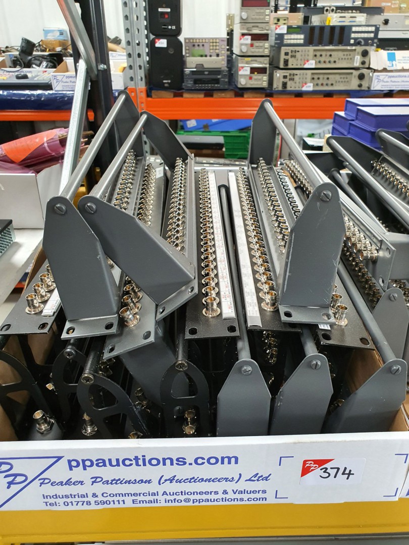 15x coaxial patch panels
