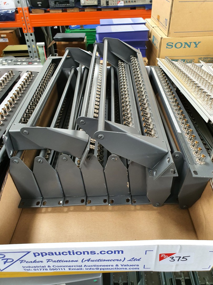 13x coaxial patch panels