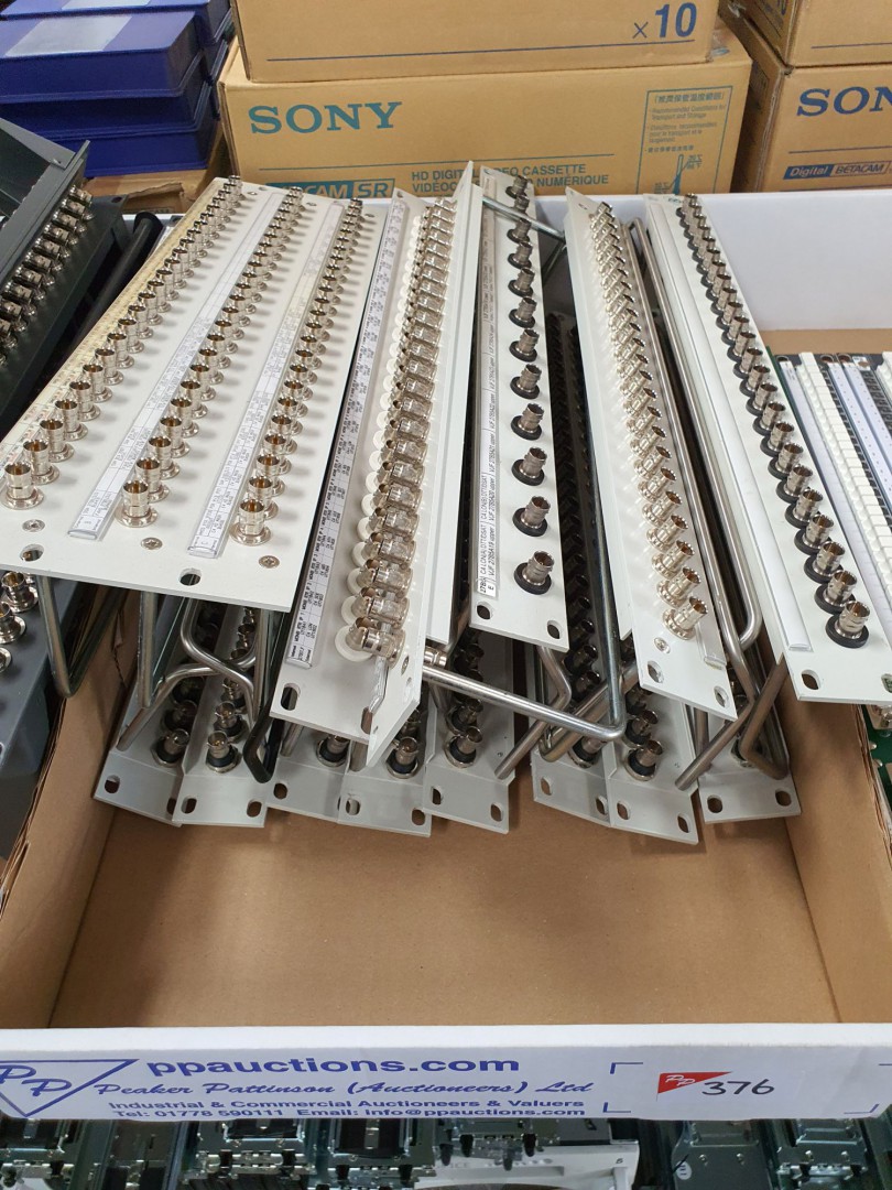 13x coaxial patch panels