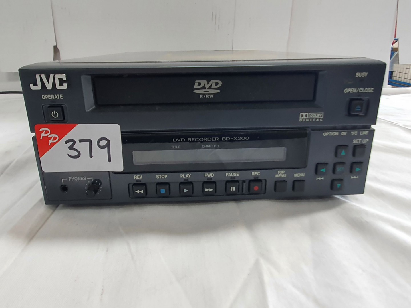 JVC BD-X200 DVD recorder (no power)