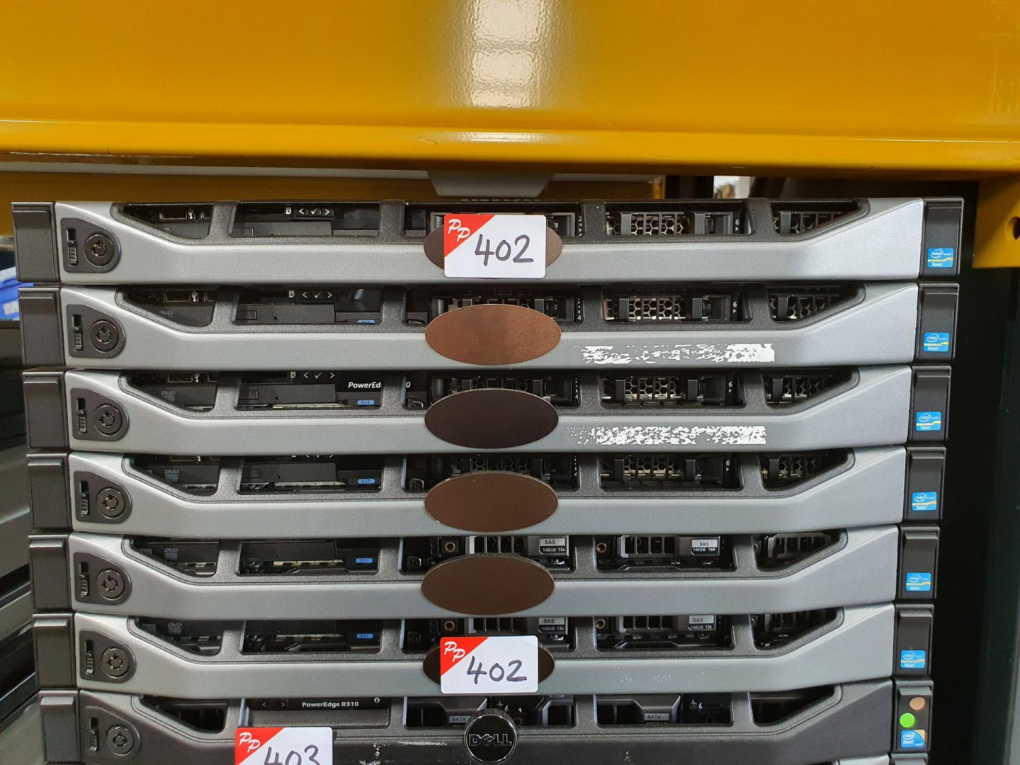 6x various Dell rack type servers inc: PowerEdge R...