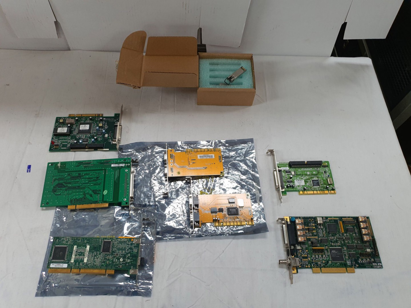 Qty various PCI cards inc: Velocity RS422/485 auto...