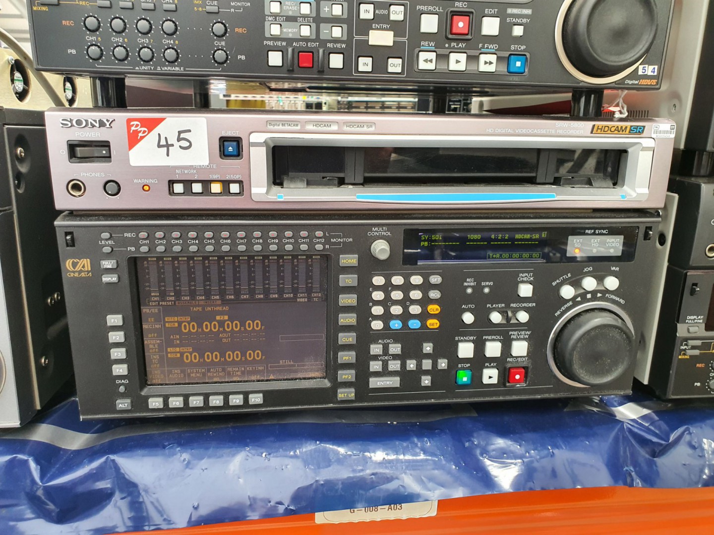 Sony SRW-5800 HD digital video cassette recorder,...