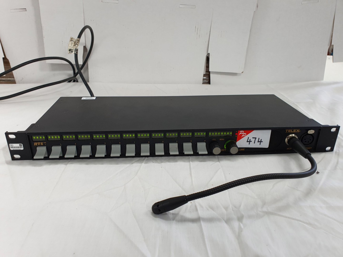 Telex RTS talkback console