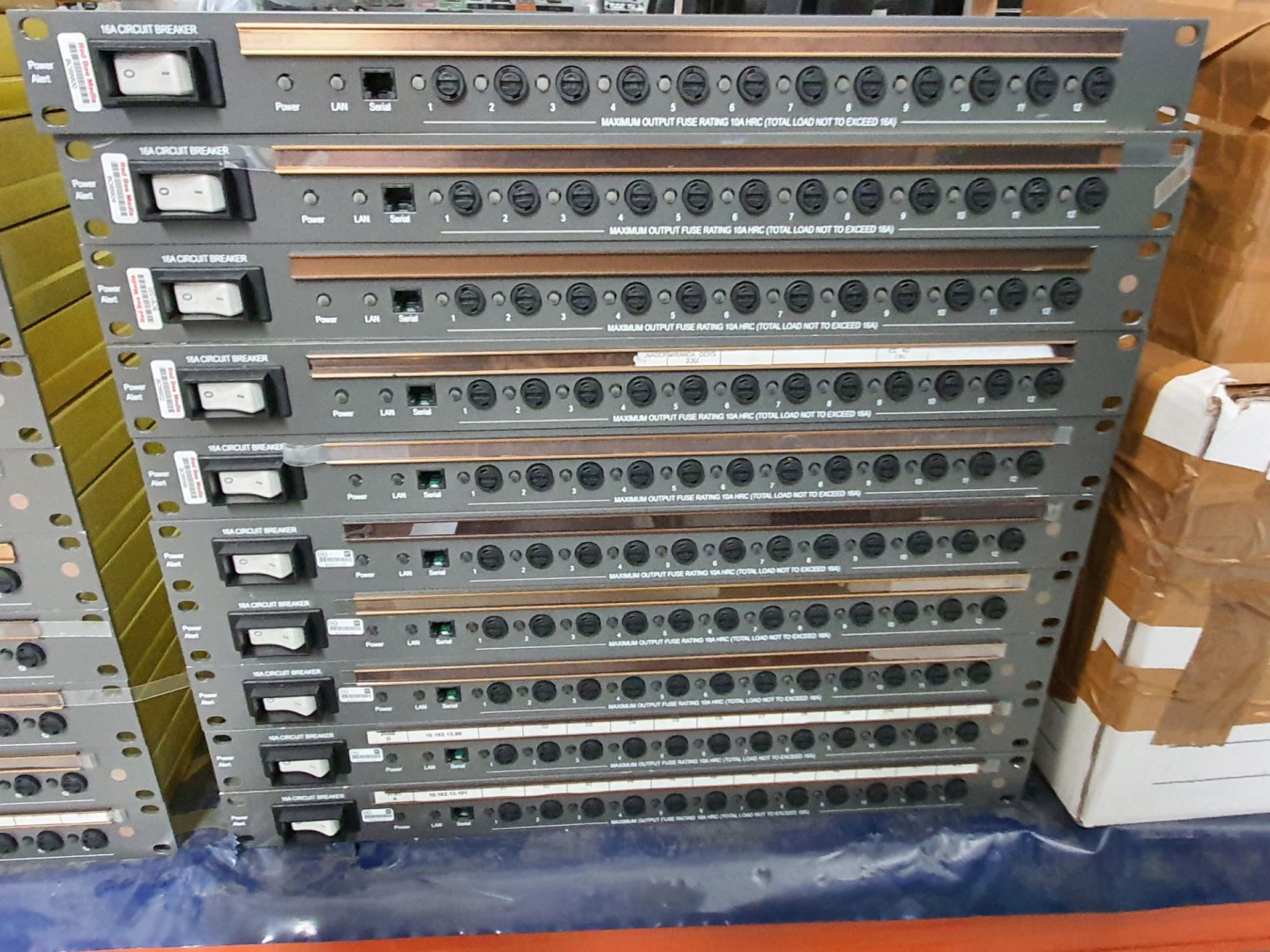 10x 12 way MDUs