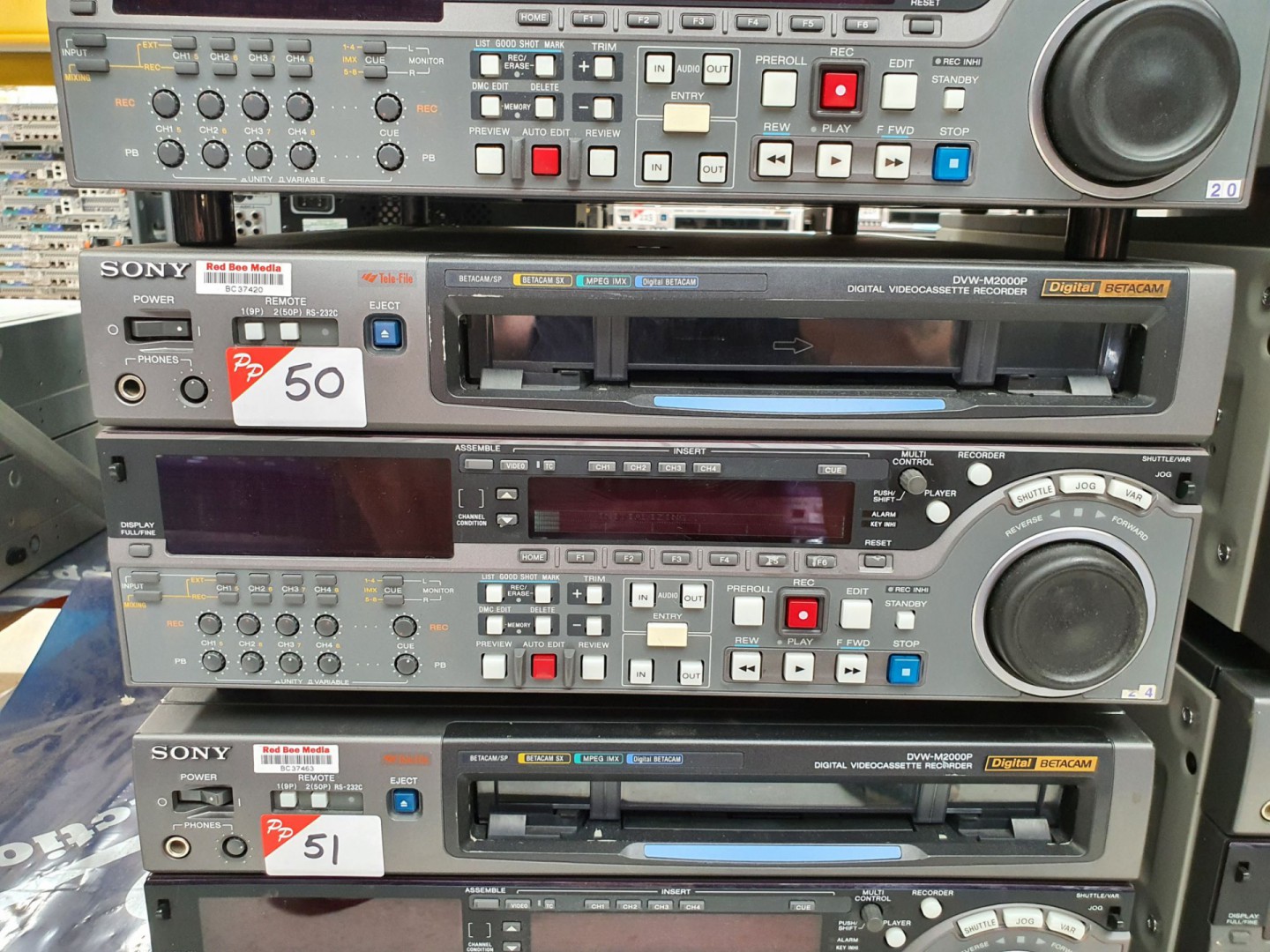 Sony DVW-M2000P digital video cassette recorder, 1...