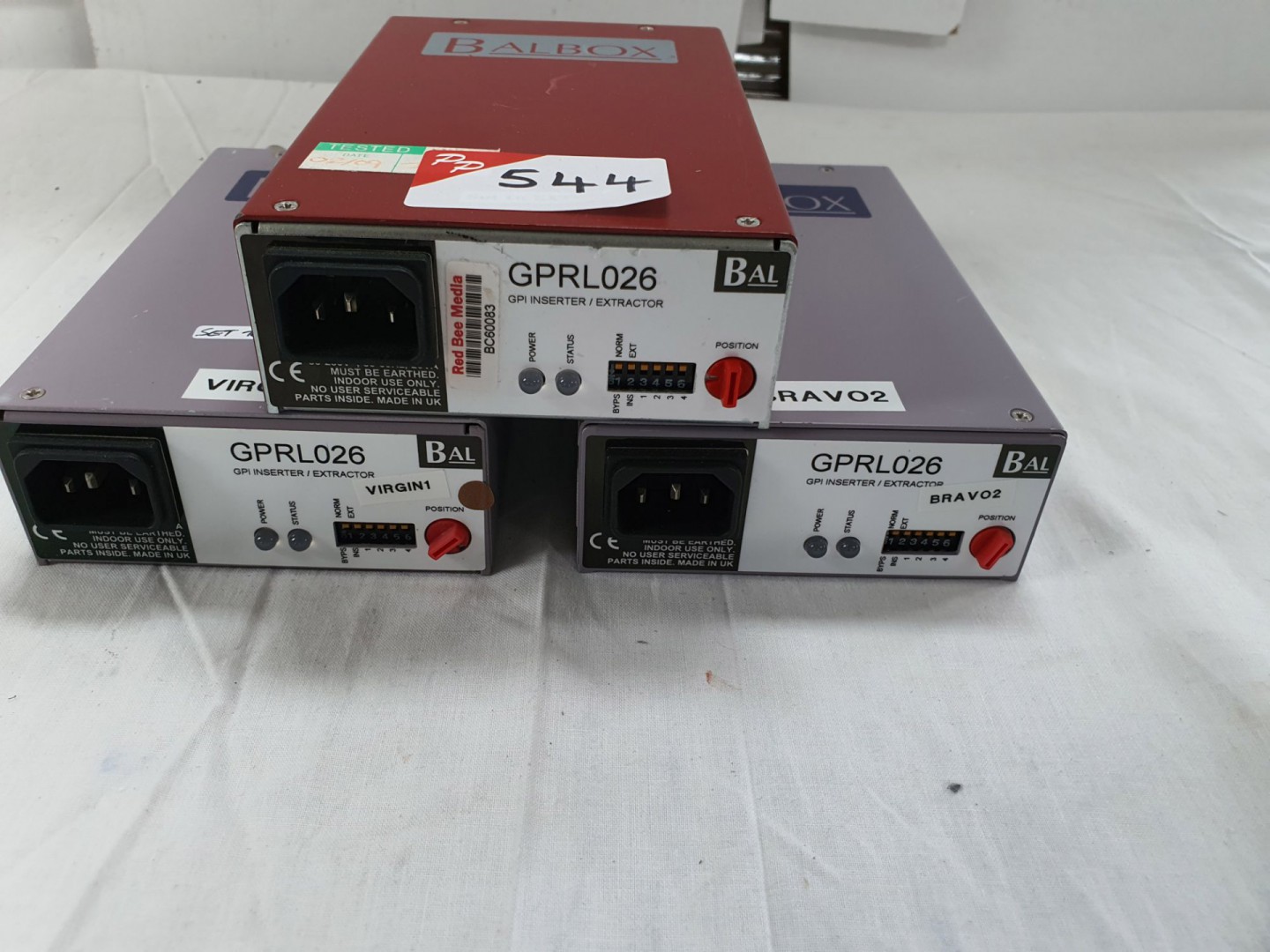 3x Balbox GPRL026 GPi inserter / extractor