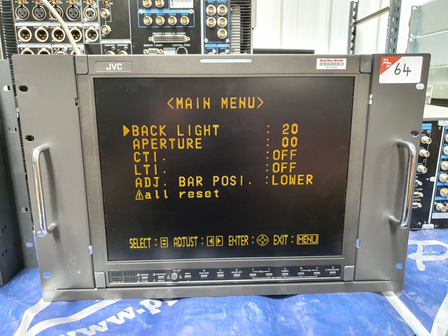 JVC TM-15LID LCD display monitor (2007)