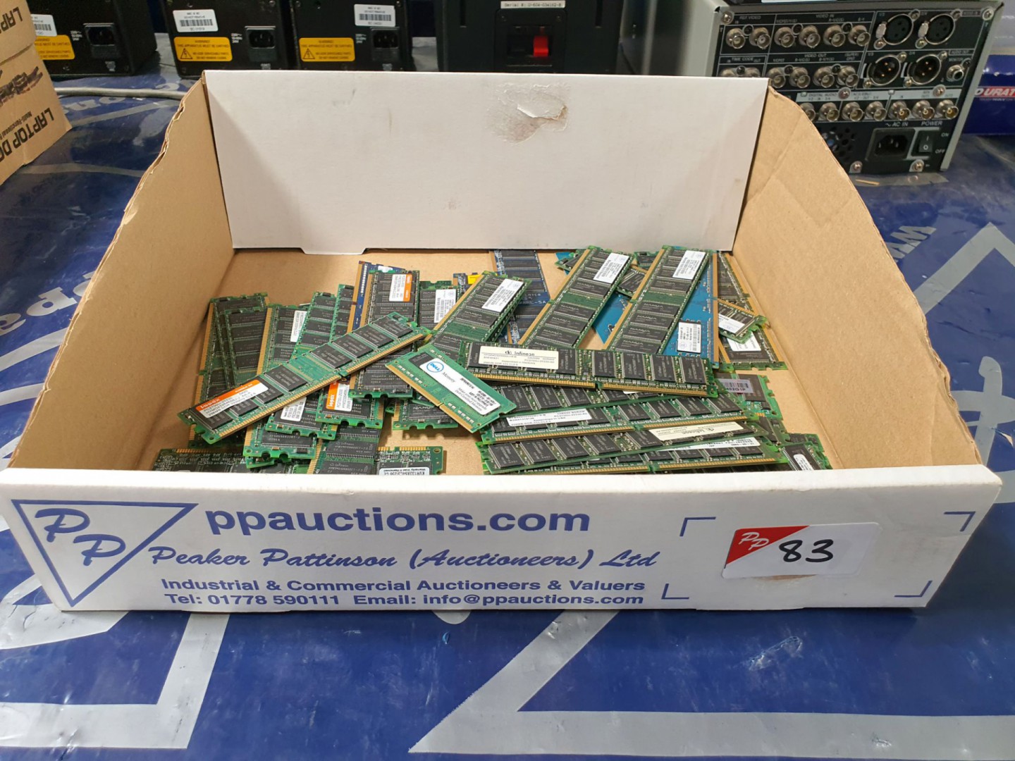Qty various PC memory inc: Infineon 256MB, Lynx 25...