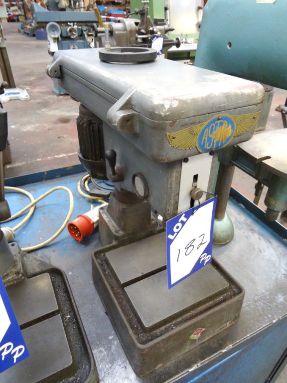 Astra single spindle bench drill, 8x7" table - lot...