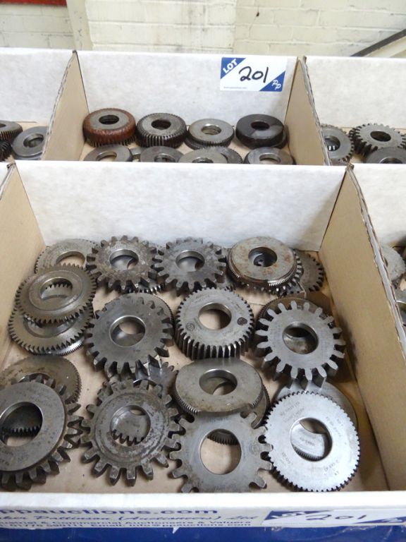 Qty various 3" helical shaping cutters & 3" shapin...