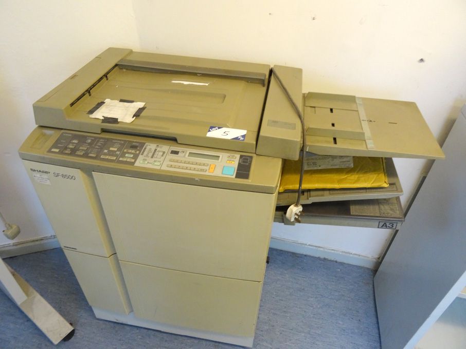 Sharp SF-8500 mono A3 photocopier - lot located at...