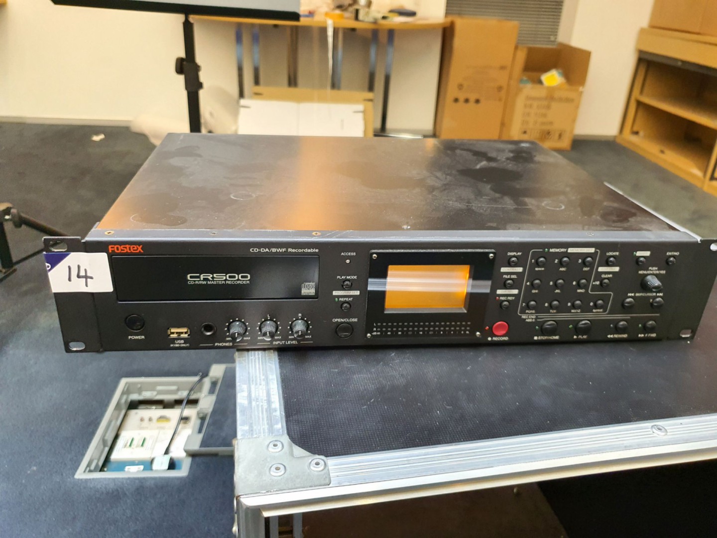 Fostex CR500 CD-DA/BWF recordable master recorder