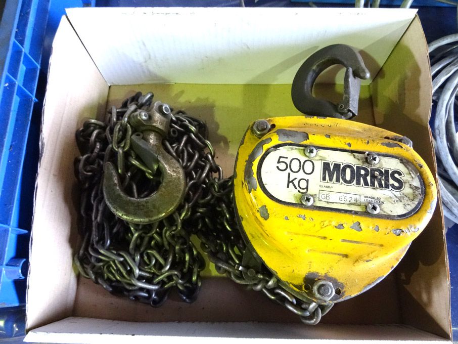 Morris GB6254 500kg Marvel chain hoist  - Lot Loca...