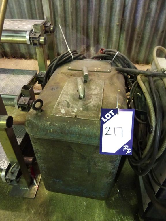 11.25kva oil cooled stick welder - Lot Located at:...
