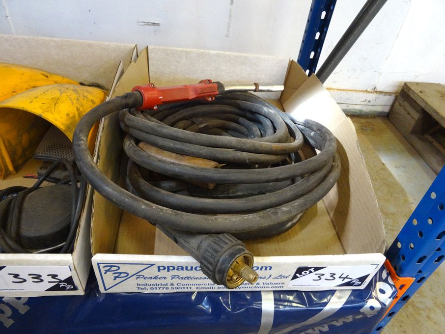 Welding gun & various pipes etc - Lot Located at:...
