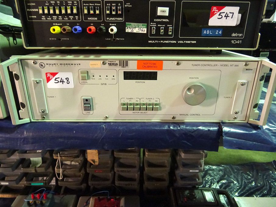 Maury Microwave MT986 tuner controller - Lot Locat...