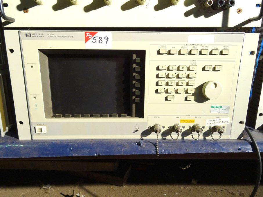 HP 54112D digitising oscilloscope - Lot Located at...