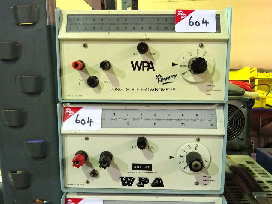 WPA long scale galvanometer & WPA moving coil galv...