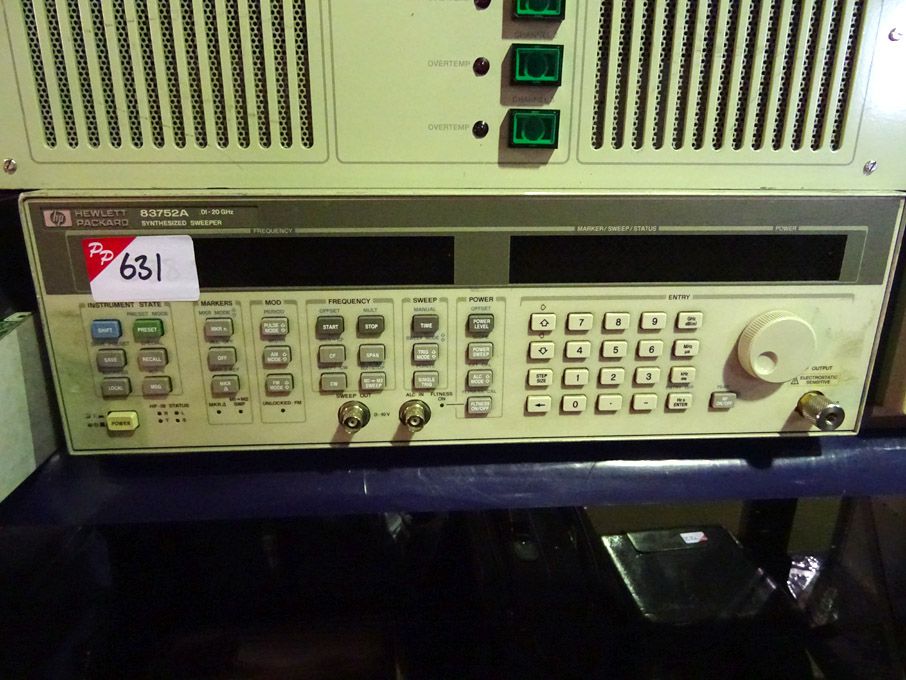 HP 83752A synthesised sweeper, 0.01 - 20GHz - Lot...