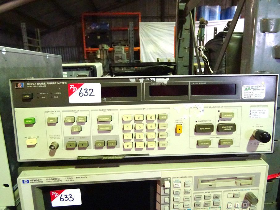 HP 8970A noise figure meter, 20dBN max - Lot Locat...