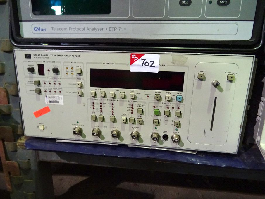 HP 3764A digital transmission analyser - Lot Locat...