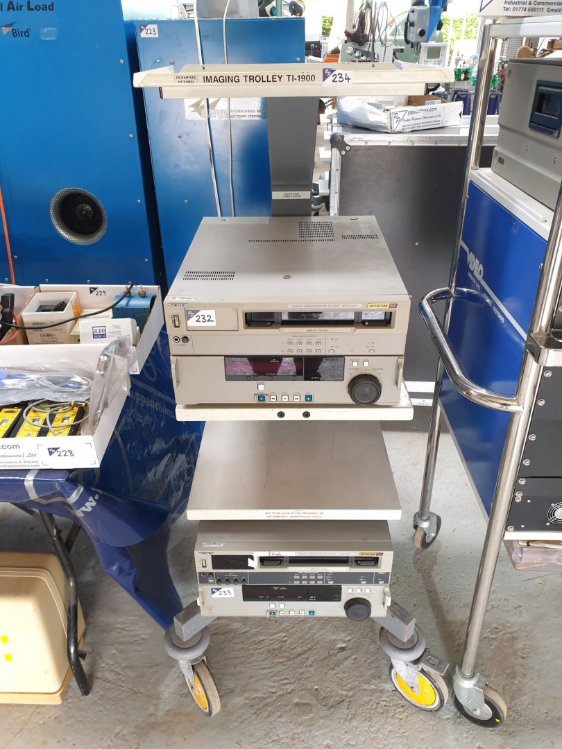 Olympus Keymed TI-1900 imaging trolley - Lot Locat...