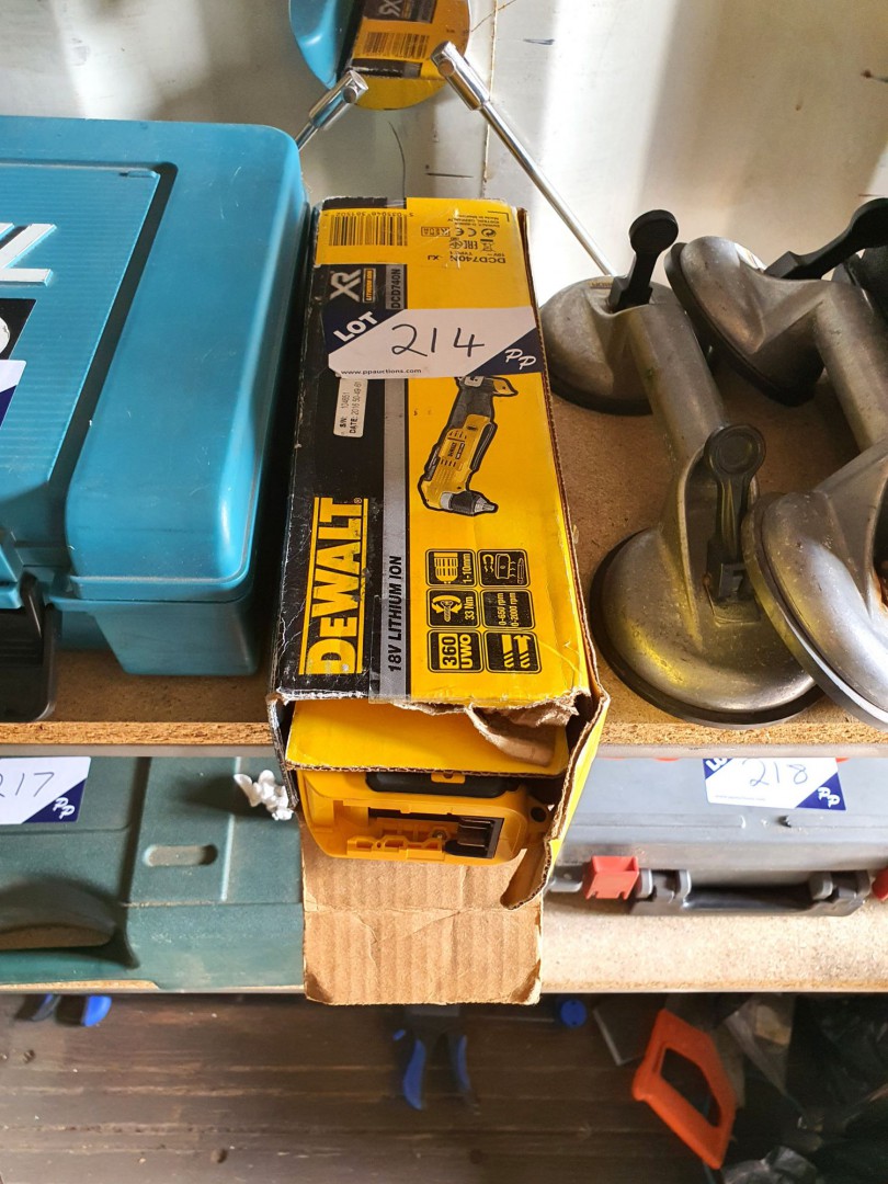 Dewalt DCD740W drill bare unit