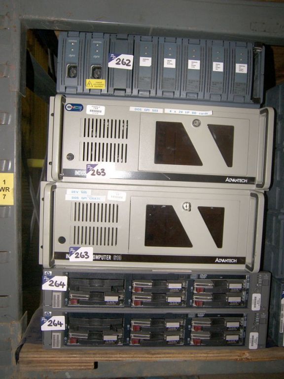2x Advantech 610 industrial computer
