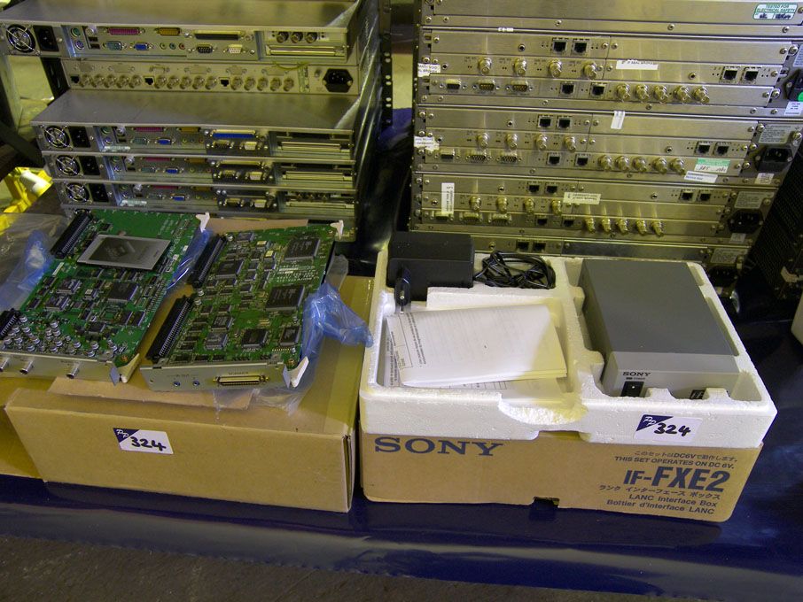Sony LANC IF/FXE2 interface box & Sony PCS-UC540P...