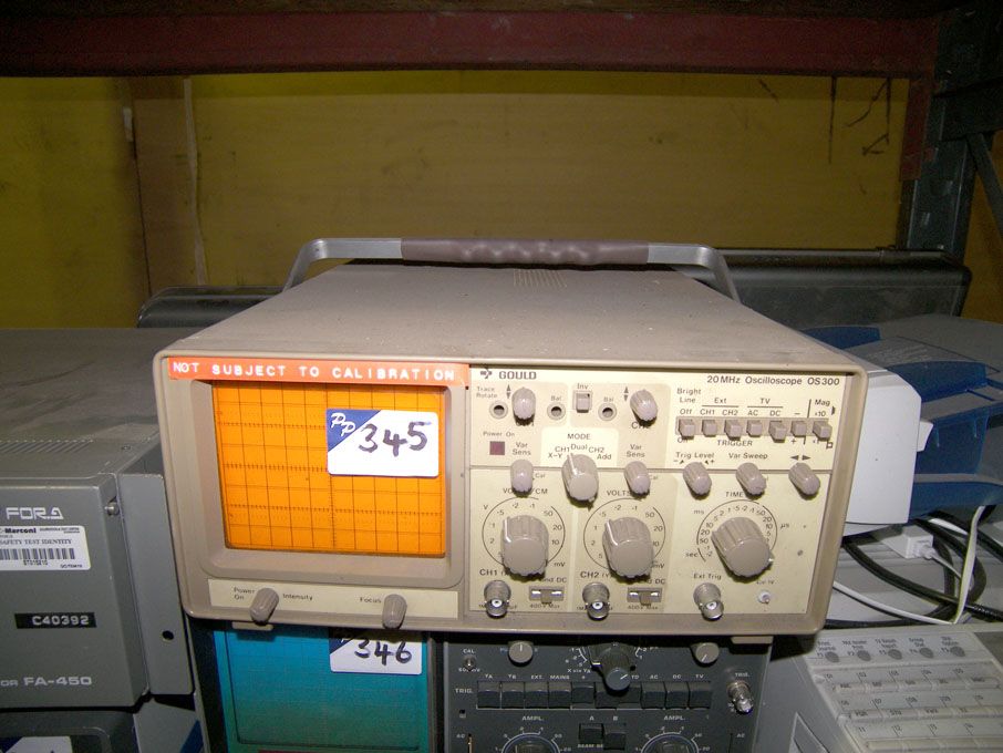 Gould OS300 20MHz dual channel oscilloscope