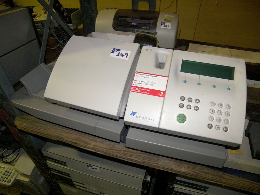 Neopost IJ35 franking machine with scales