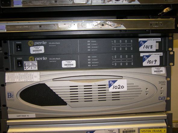 Broadcast Technology 3000 series chassis with card...