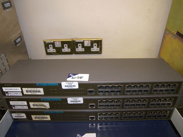 3x D-Link to Base-T Ethernet switch