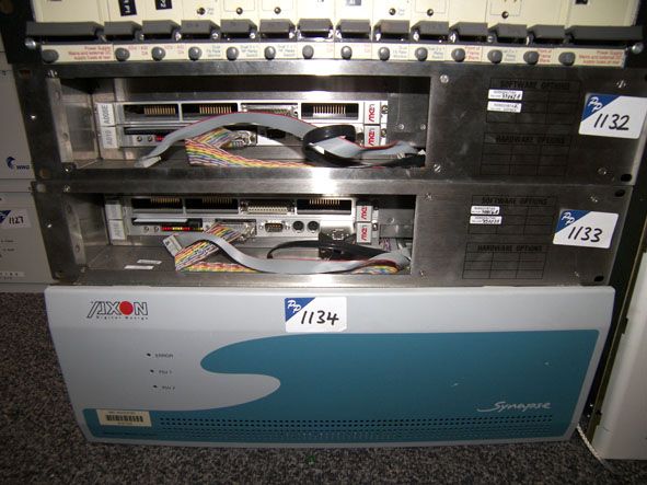 Axon modular media system chassis cards inc: 6x AR...