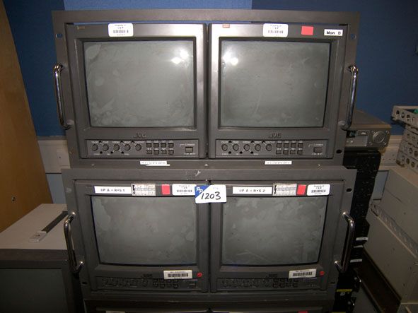 4x JVC TM-1010PN-K etc monitors