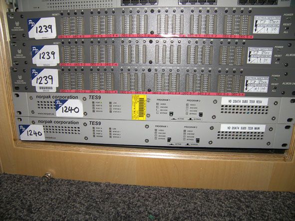 2x Norpak Corporation TES9 2 program controllers
