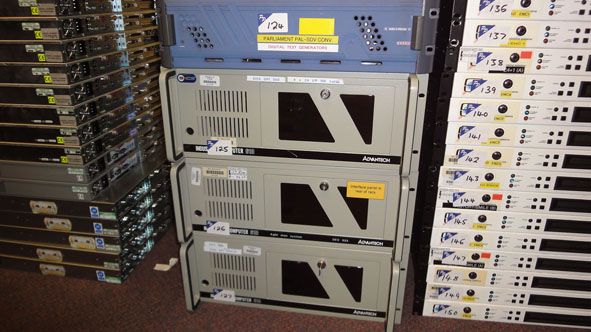 Snell & Wilcox IQ modular chassis with cards inc:...
