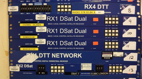 SCT Broadcast RX1 DTT network remote control digit...