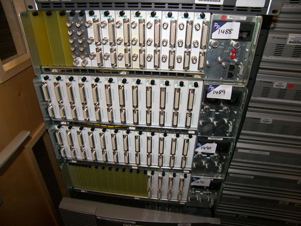Trilogy chassis with cards inc: 4x AES / EBU video...