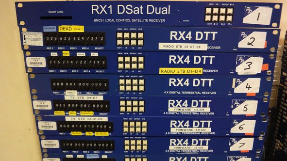 SCT Broadcast RX4 DTT 4x Digital terrestrial recei...