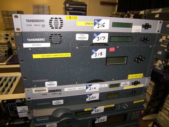 Tandberg TT4030 TS analyser (QPIK Demod, 4x TS Inp...