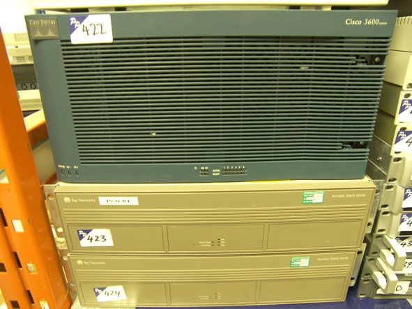 Cisco Systems 3600 series, soft voice 2V cards, AT...