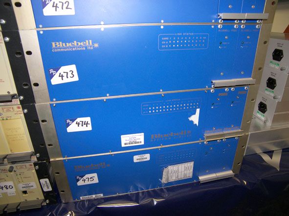 Bluebell Communications 3U chassis with cards inc:...