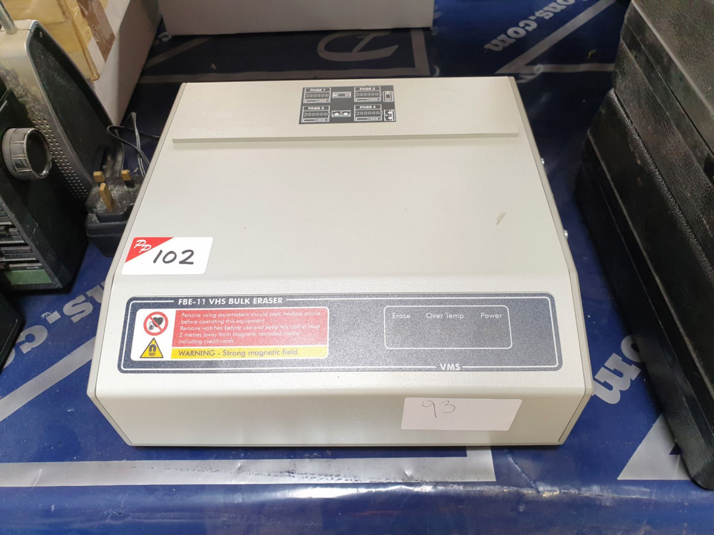 FBE-11 VHS bulk eraser